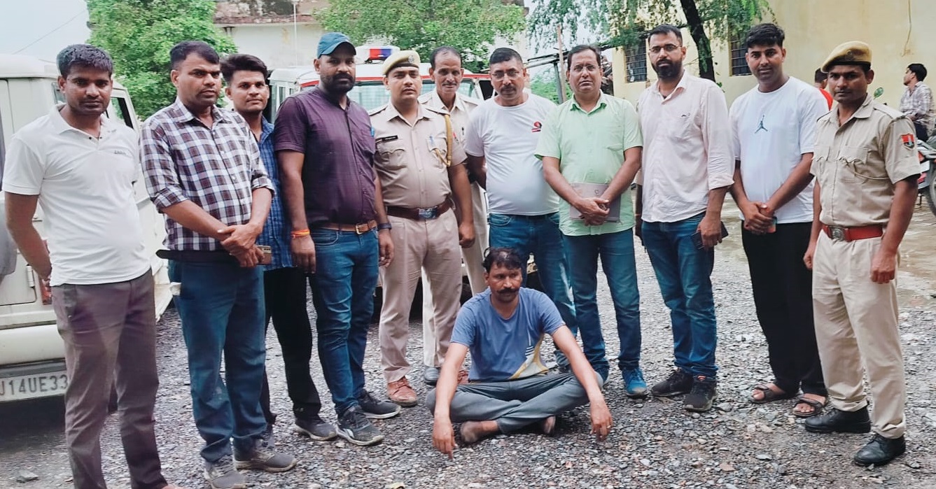 Police arrested another accused in the famous Devi Ram Mullaka murder case in Deeg district, Deeg News in Hindi mastram