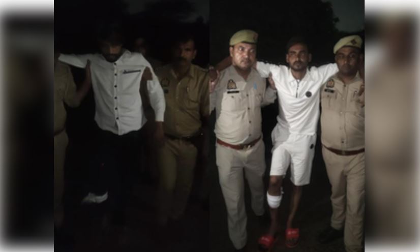 Ghaziabad Police arrested three vicious criminals, two injured in encounter, Ghaziabad News in Hindi mastram