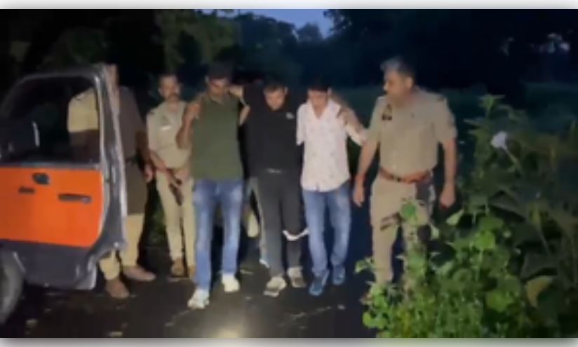 Noida Police arrested four miscreants, recovered stolen goods, Noida News in Hindi mastram