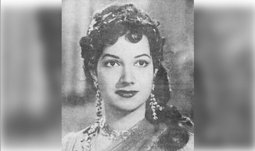 The actress of the song Babuji dhire chalna, who belonged to the royal family, Guru Dutts film made her a star mastram