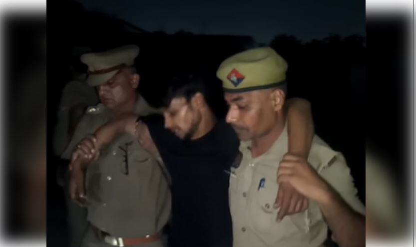 Encounter between police and criminals in Noida, two accused of stealing vehicle parts arrested, Noida News in Hindi mastram