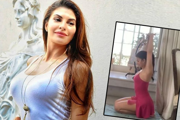 Jacqueline sets Insta afire with hot yoga videos mastram